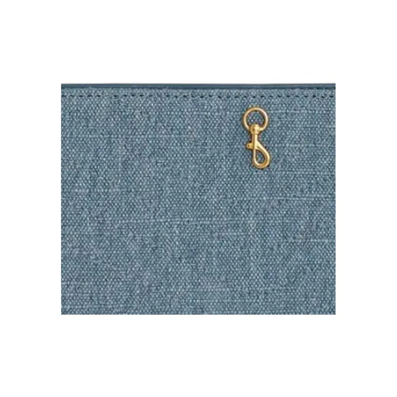 REBECCA MINKOFF Denim Wallet Women's Blue-3