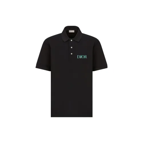 DIOR Polo Shirts Men Black