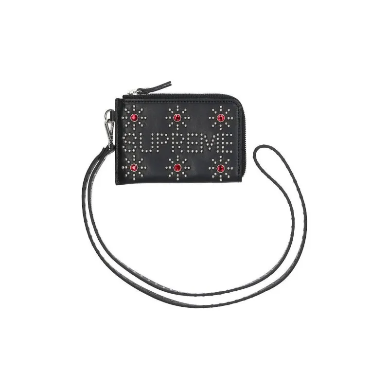 Supreme Cow Leather Wallet Regular Unisex Black-1