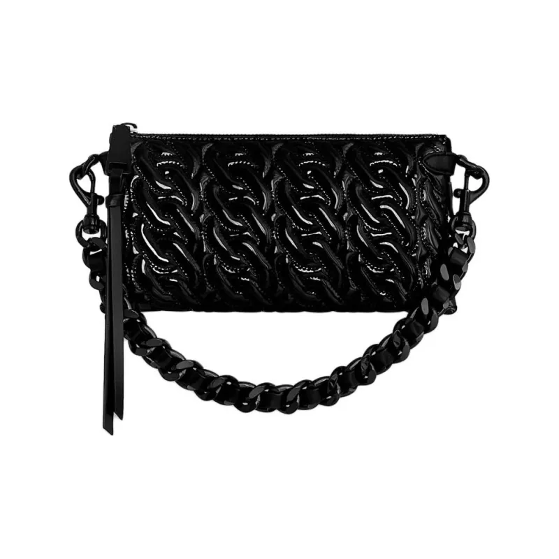 REBECCA MINKOFF Synthetic Material Shoulder Bag Crossbody Bag Medium Size Women's Black-0