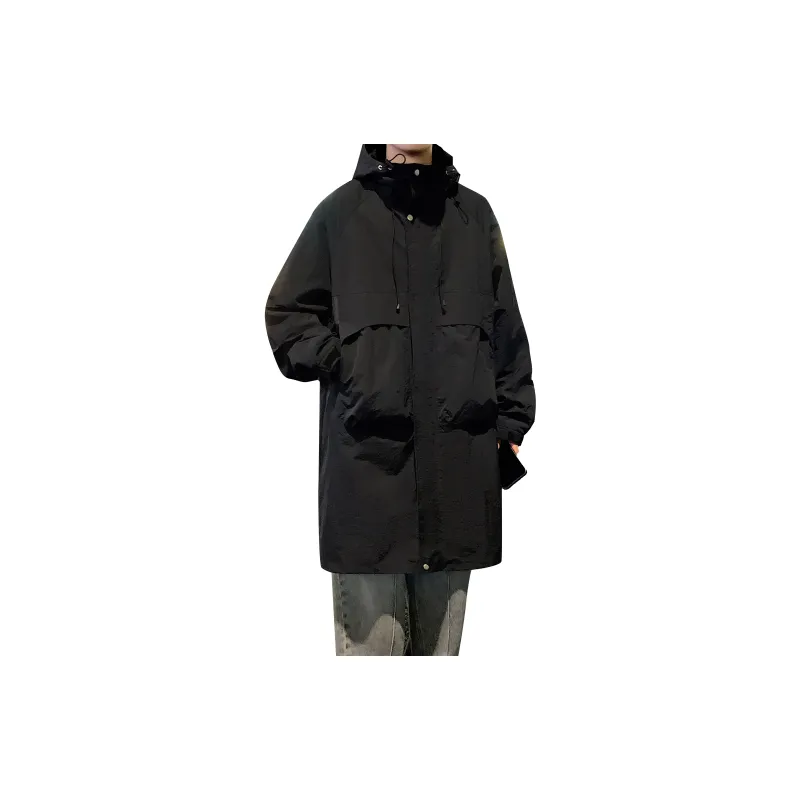 G.M BONNEY Trench Coats Unisex-1