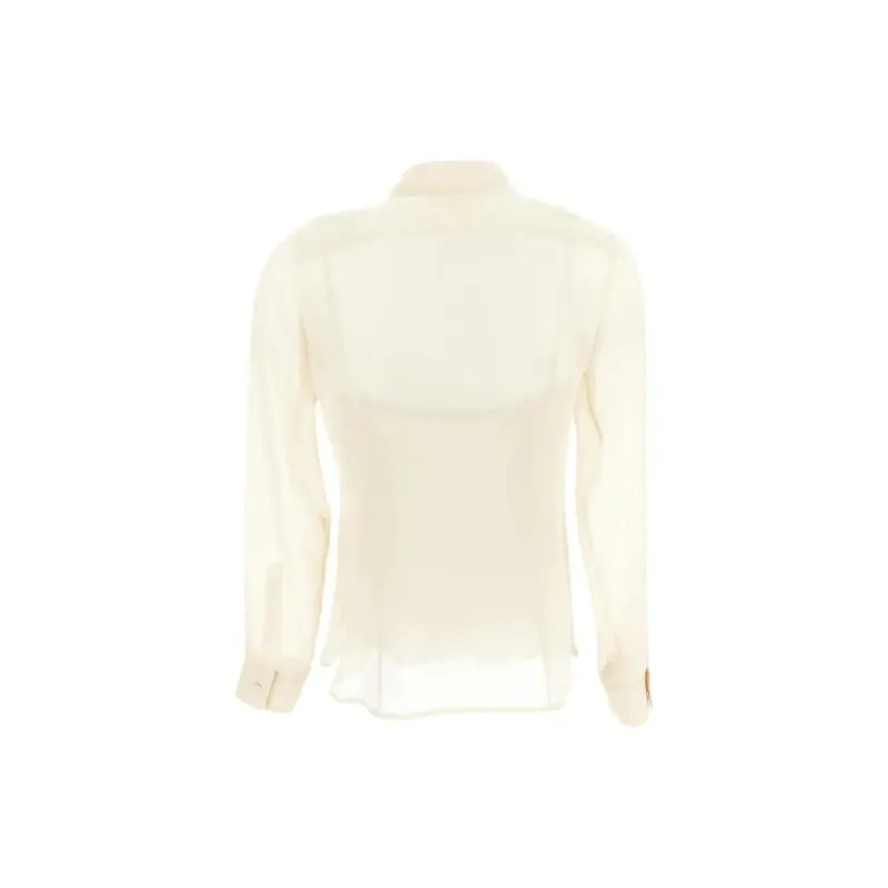 MaxMara Buttoned Long Sleeved Shirt-1