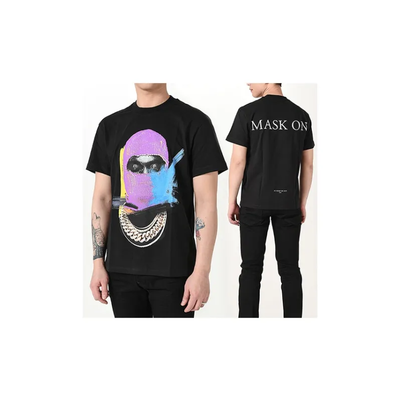 IH NOM UH NIT T Shirt Men's Black-1