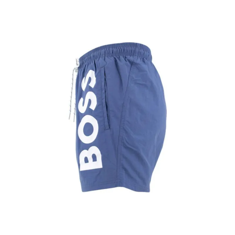 Boss Logo print Swim Shorts-1