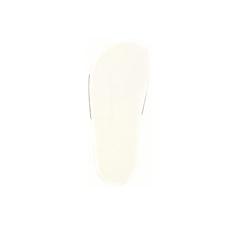 Balenciaga Pool Slides Logo White Black Alternate-5