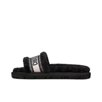 DIOR Dway Slip Resistant Slide Slippers Women's Black