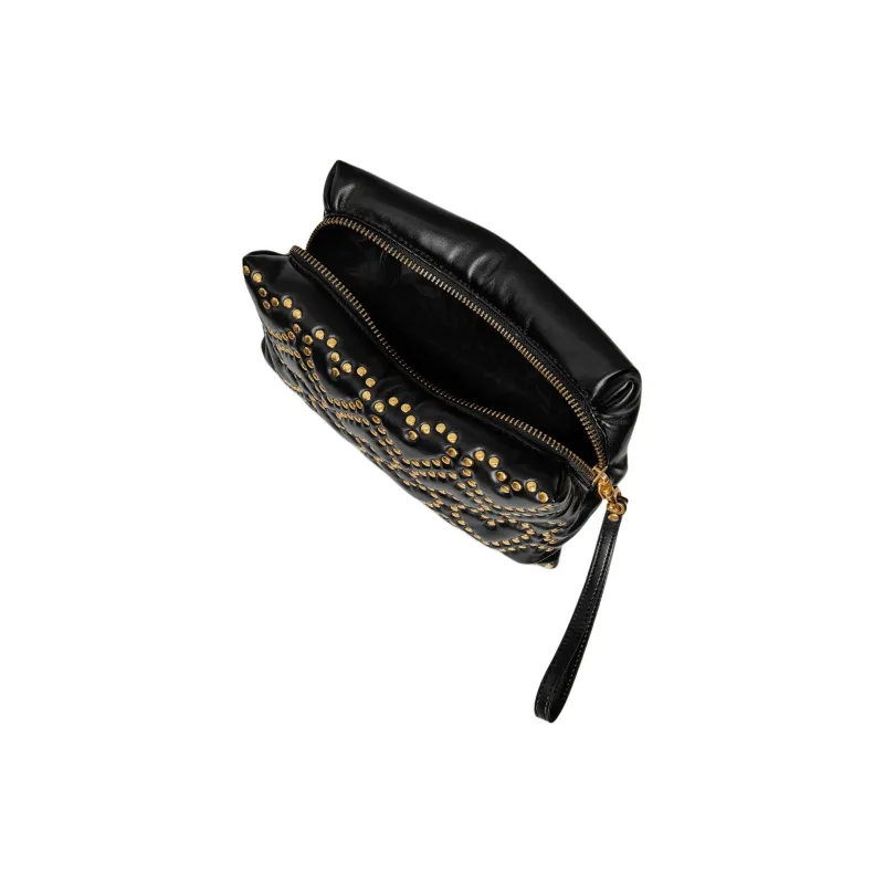 REBECCA MINKOFF Polyurethane Clutch Women's Black-2