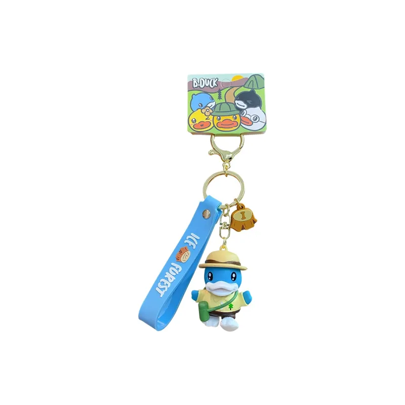 Baimao PVC Metal Keychains Unisex-2