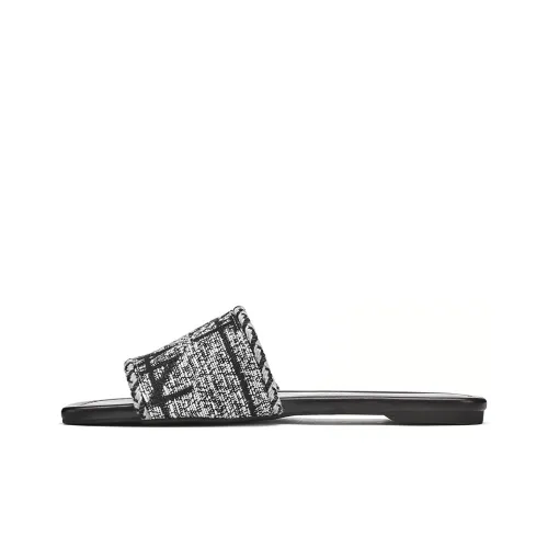 Stuart Weitzman Slide Slippers Women's Black