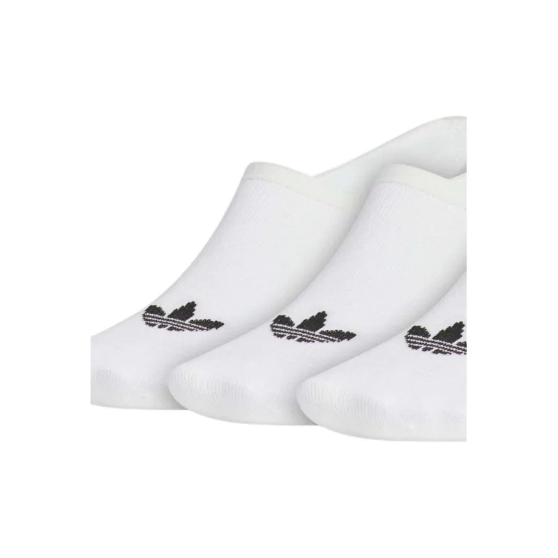 Adidas Originals No Show Socks Unisex 3 Pack White-1
