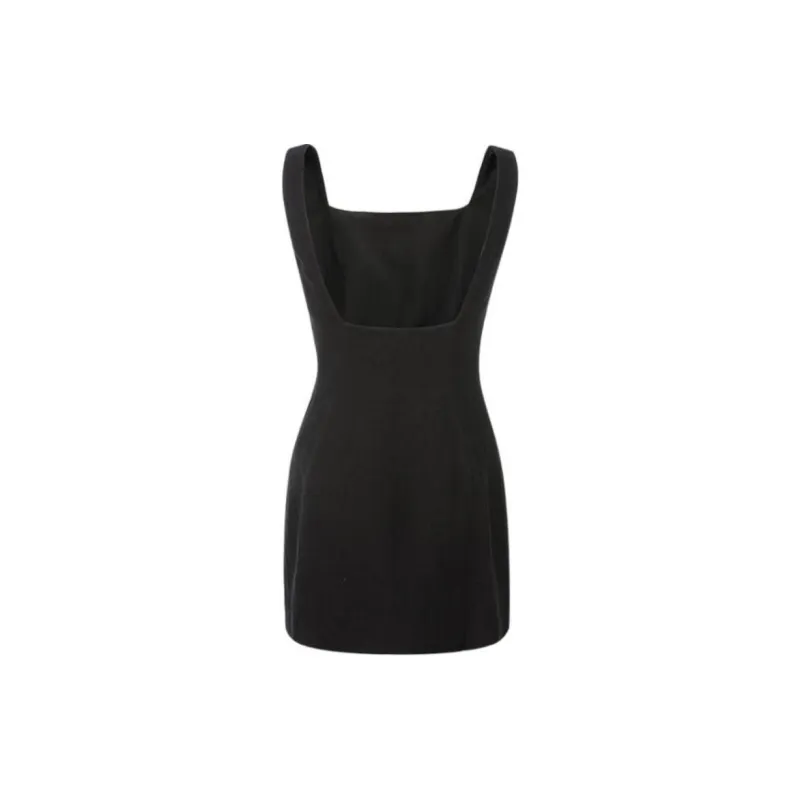 ST. AGNI SS24 Slip Dresses Women's Black-1