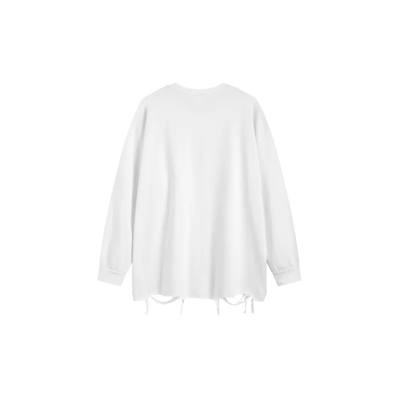 FONDLOOK Long Sleeved T Shirts Unisex-3