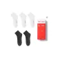 White 3 Pack+Dark Gray 2 Pack