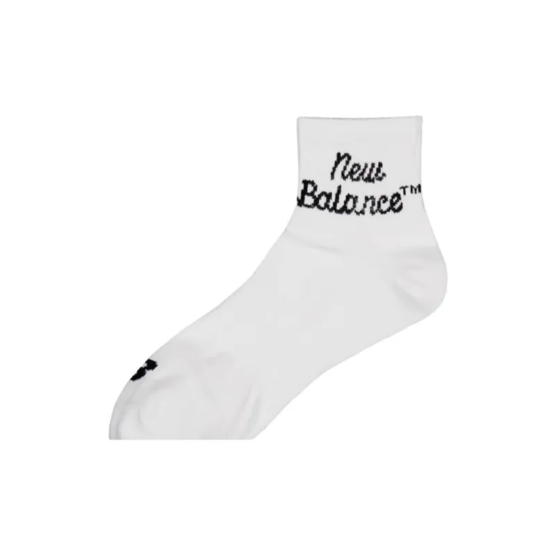 New Balance Ankle Socks Unisex 1 Pack White-2
