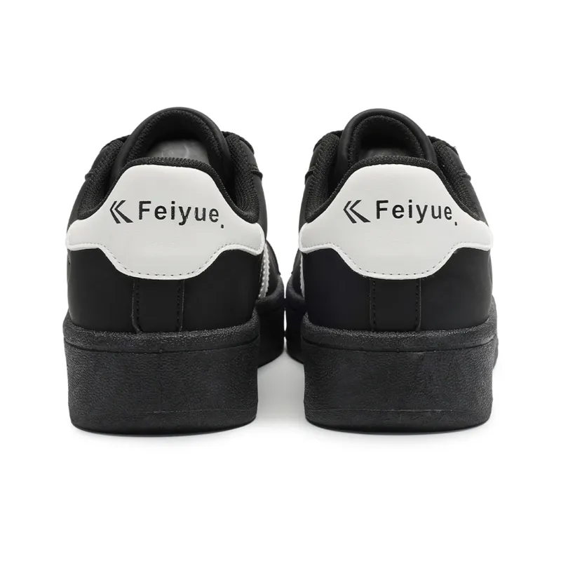 Feiyue Slip Resistant, Abrasion Resistant, Lightweight, Breathable Low Top Multicolor Skateboard Shoes Unisex-8
