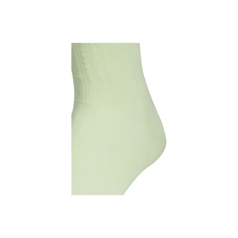 Adidas Mid-Calf Socks Unisex 1 Pack Lime Green/Black-2
