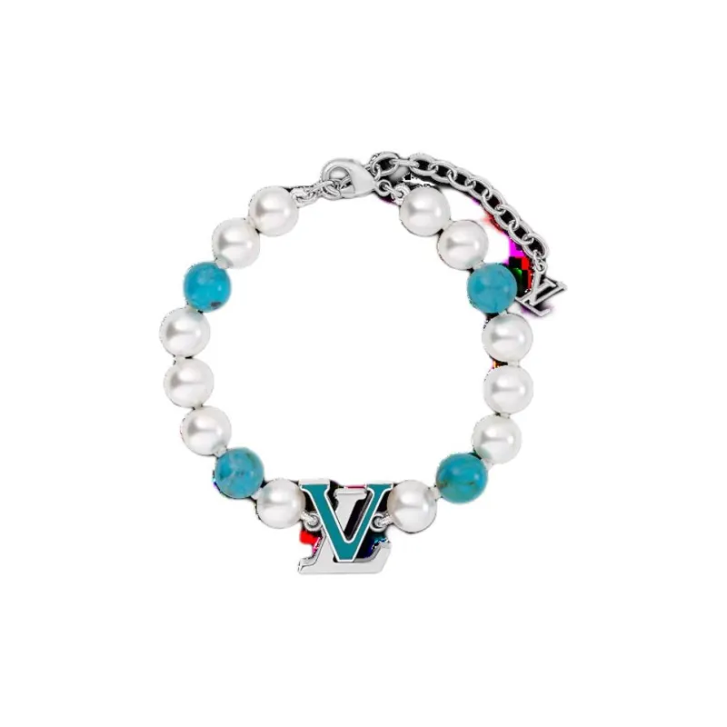 LOUIS VUITTON Turquoise Rodeo Bracelet-0