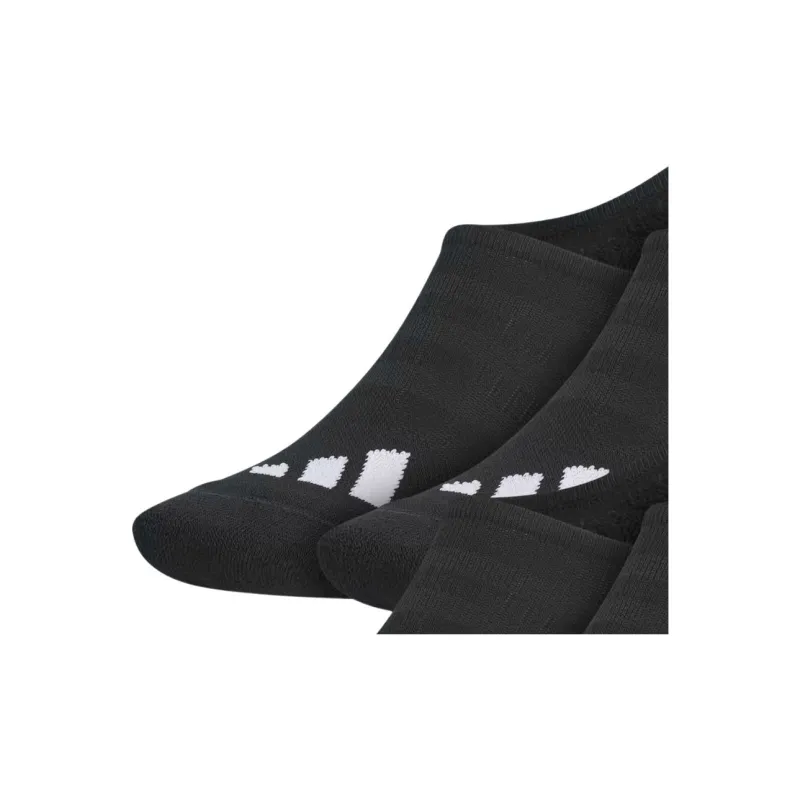 Adidas NO-SHOW GOLF No-Show Socks Men's 6 Pack Black-2
