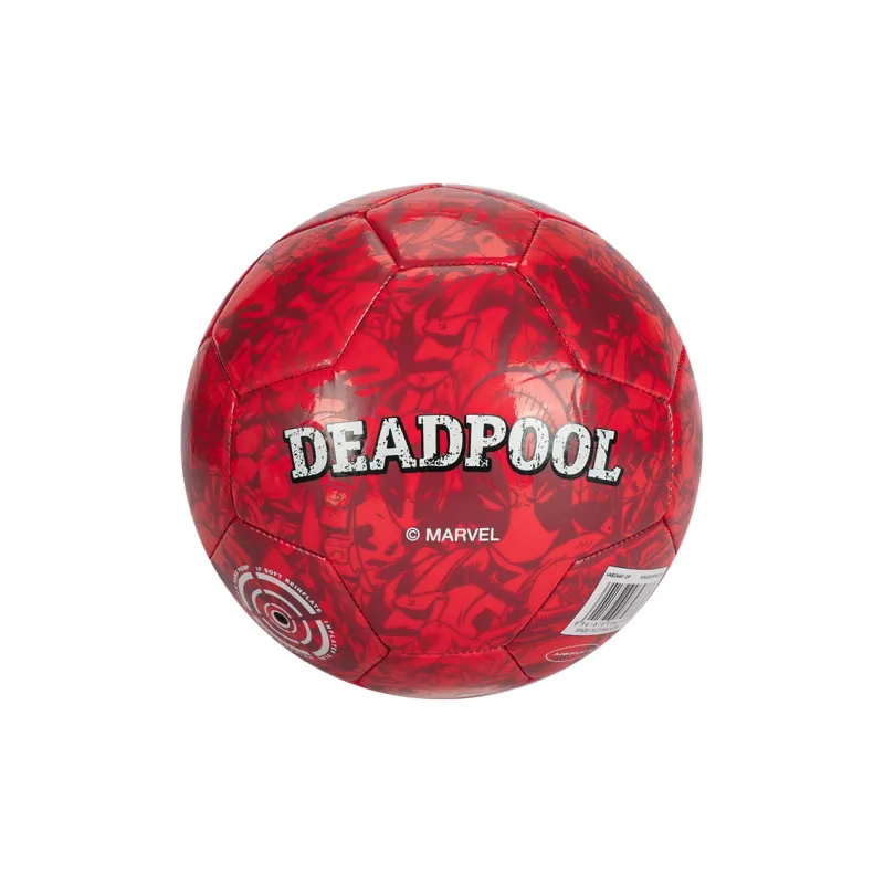 MESUCA MARVEL Size 5 Soccer PVC Machine Stitched Soccer Ball Unisex Red Black-3