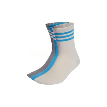 Adidas Originals Blue Version cut Crew Knee High Socks Men's 3 Pack