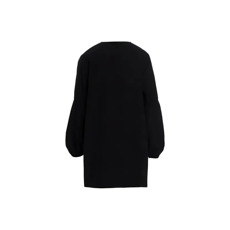 GANNI Long Sleeved Dresses Women's Black-1