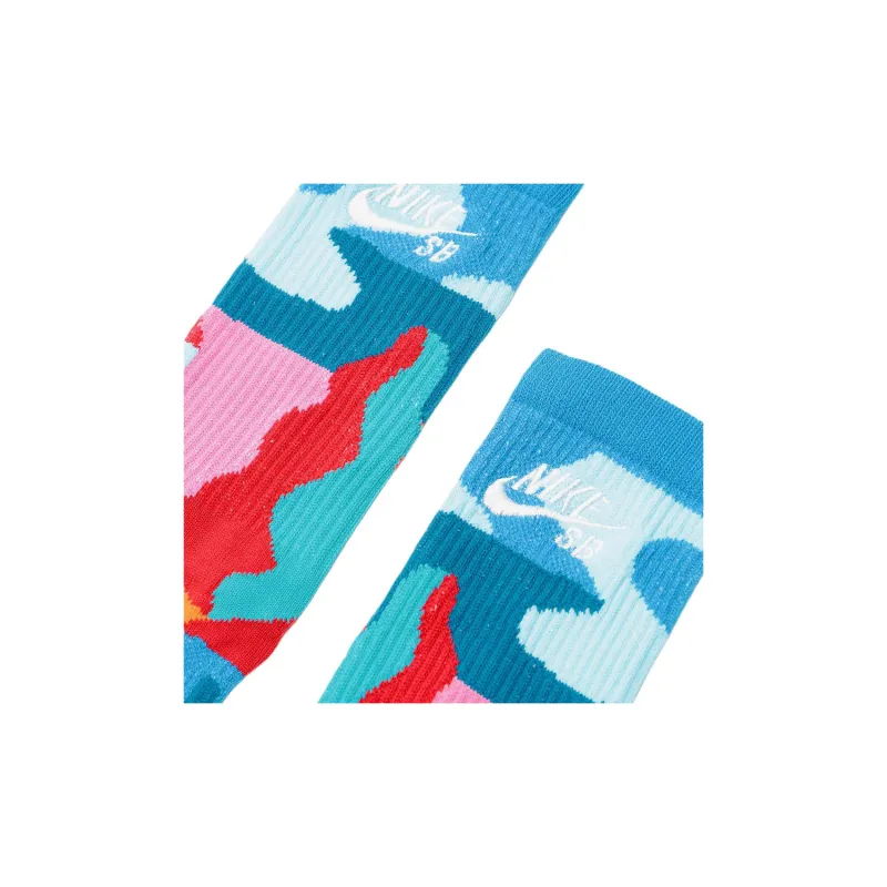 Nike Sb X Parra France Federation Kit Socks Neptune Blue/White-3