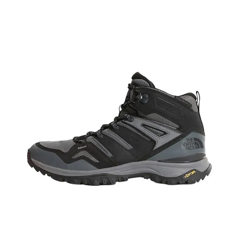THE NORTH FACE HEDGEHOG FUTURELIGHT Anti Slip Wear Resistant High Top Hiking Shoes Men Black Gray-0