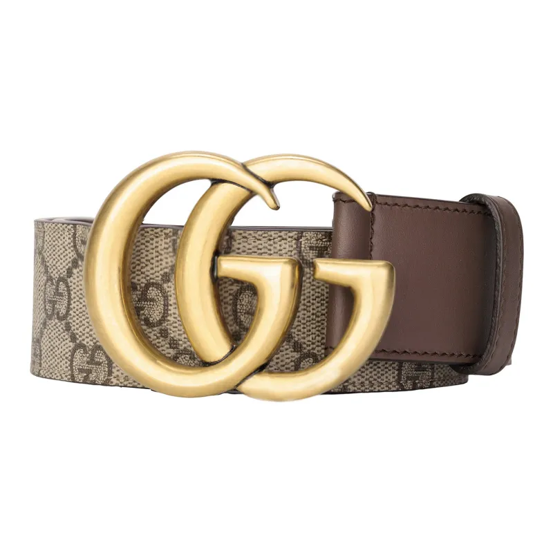 GUCCI Gg Belt Double G Buckle 1.5 Width-0