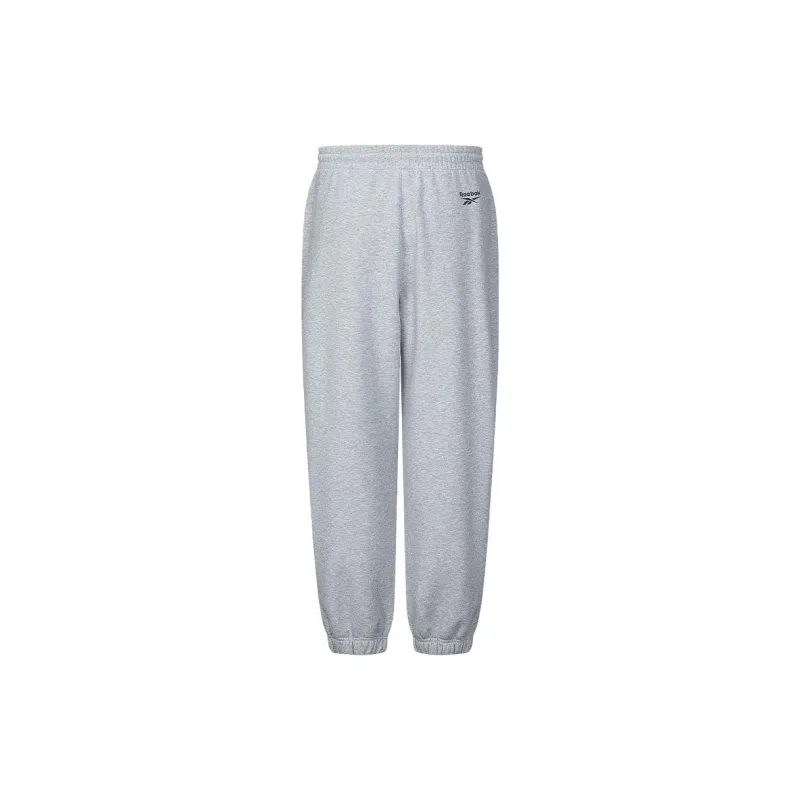 Reebok Knitted Sports Pants Unisex Light Heather Gray-1