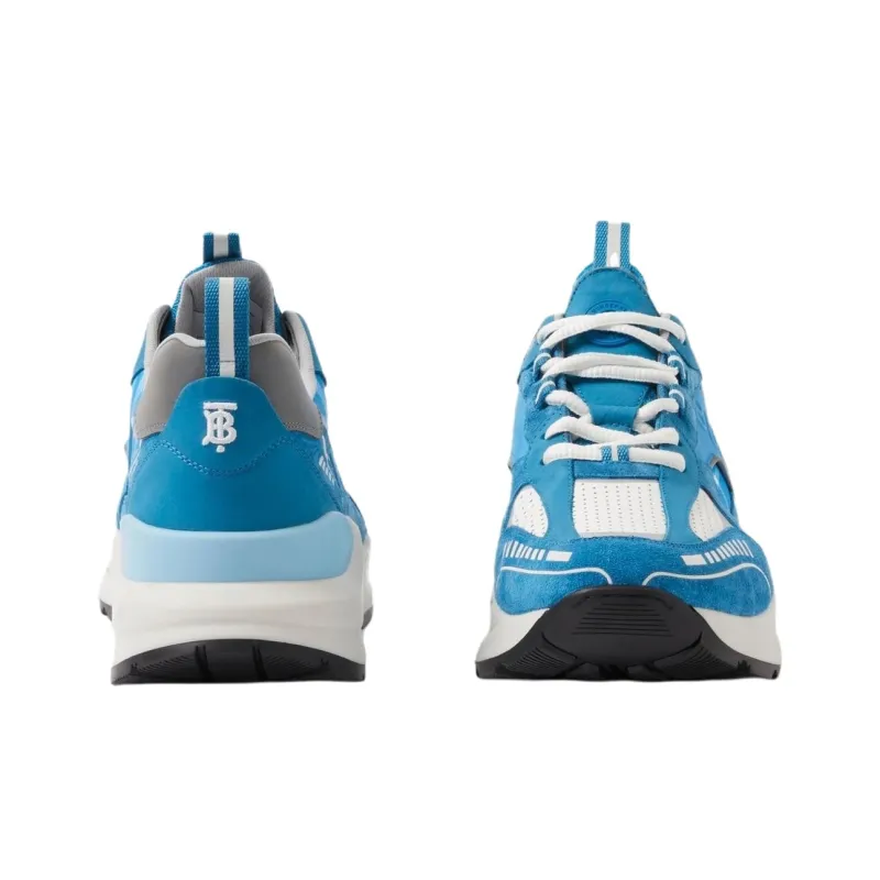 Burberry Sean Monogram Panelled Sneaker 'Tonal Blue'-3