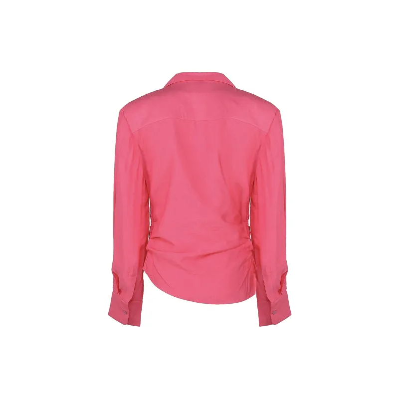 Jacquemus Bahlia Tie Up Detailed Blouse-1