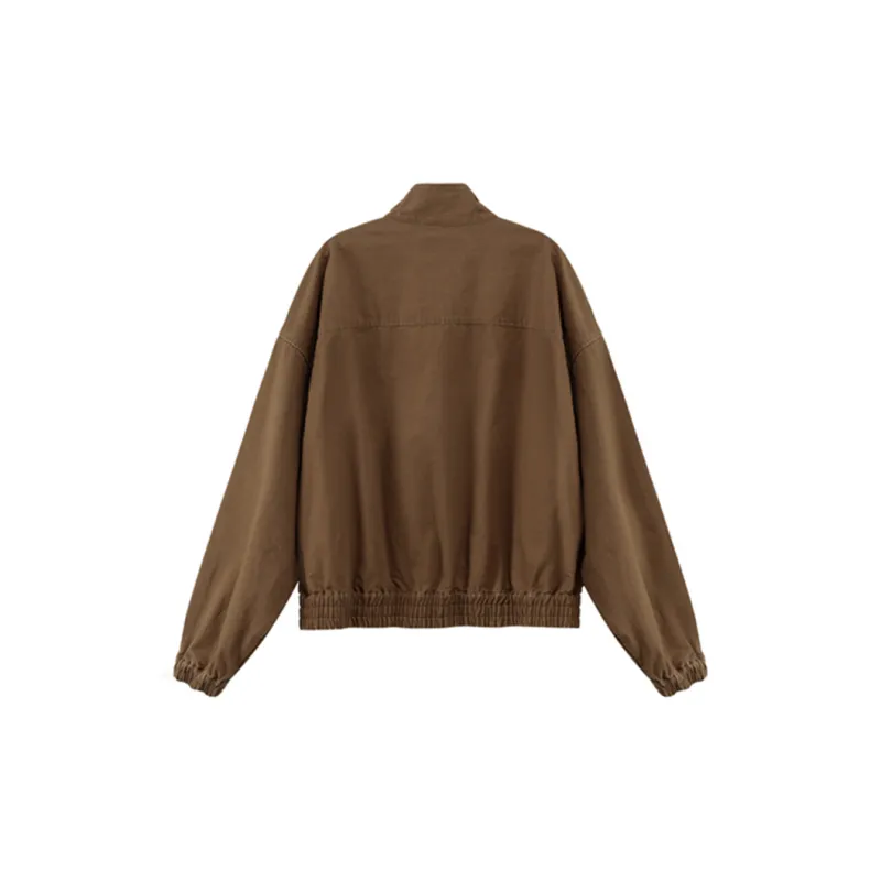 NO ONE ELSE Jackets Coats Unisex Burgundy-3