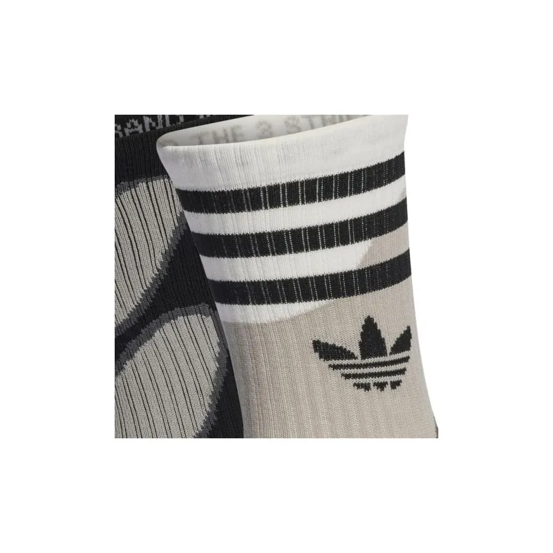 Adidas Originals MARIMEKKO CREW SOCKS 2 PAIRS Mid Calf Socks Women's 2 Pack-1