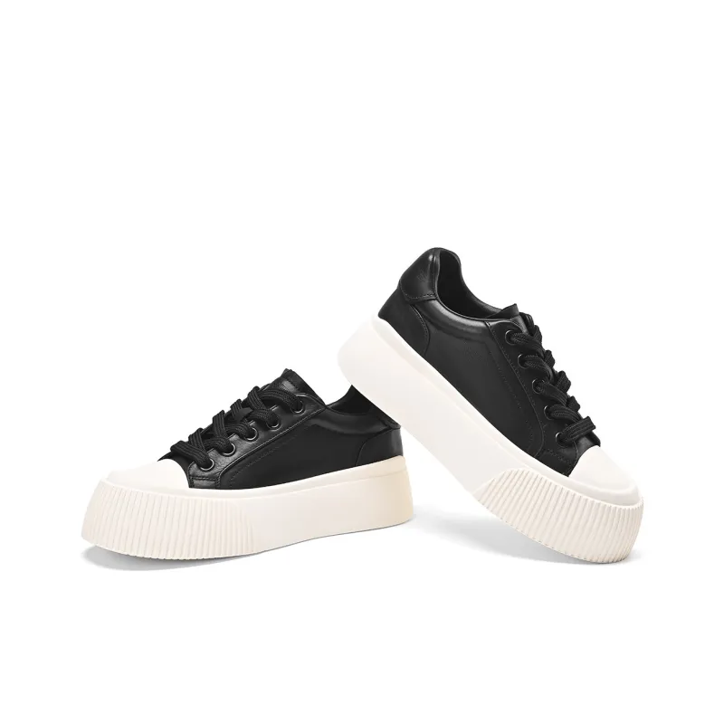 BOSSSUNWEN Slip Resistant Low Top Skateboard Shoes Women's-13