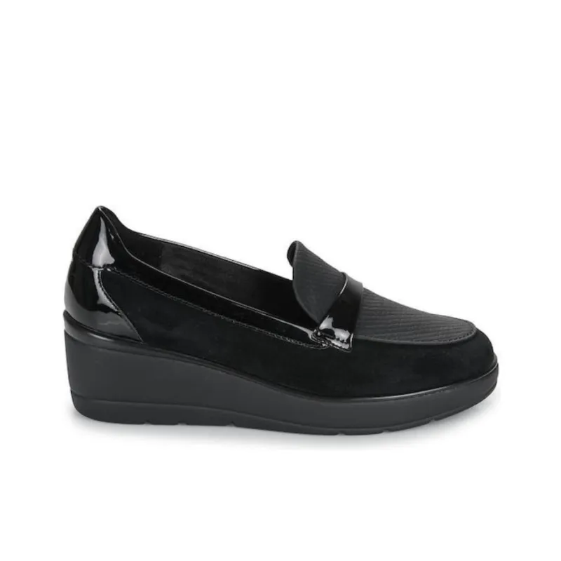 GEOX Casual Single Shoes Women's Black-1