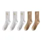 3 Pack White+2 Pack Khaki