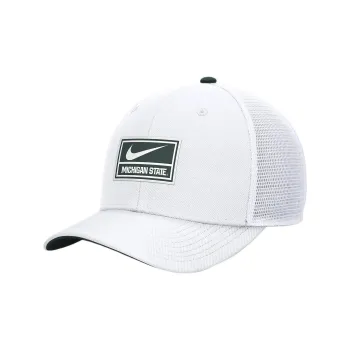 Nike Michigan State Spartans On-Field Swoosh Men's Nike Dri-FIT College Trucker Adjustable Hat