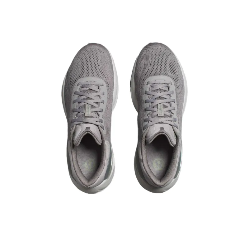 Lululemon Beyondfeel Anti Slip Wear Resistant Low Top Running Shoes Men Gull Gray-3