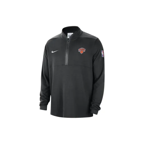 Nike New York Knicks Jackets Men Black