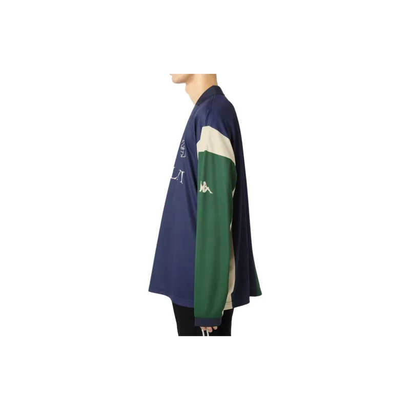 Kappa x CITY BOYS FC FW24 Soccer Jerseys Men Beige Green Blue-2