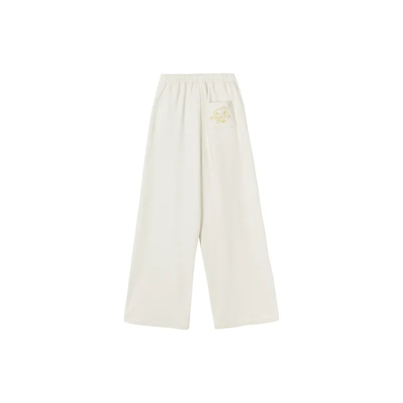 B.Duck Casual Pants Women's Beige Apricot-1