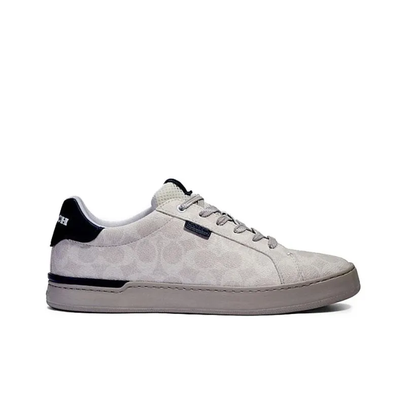 COACH CitySole Lowline Low Top Stylish Skateboarding Shoes Men's Gray Blue-1