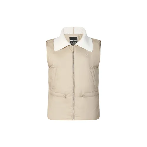 FILA Vests Women's Tobacco Camel