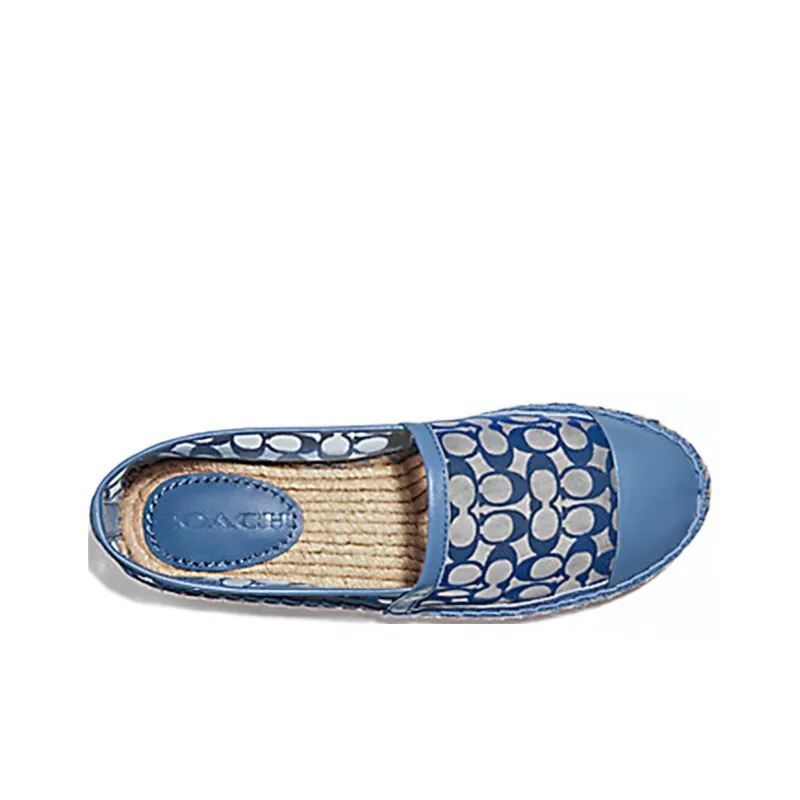 COACH Cleo Women's Casual Shoes Men's Blue-3