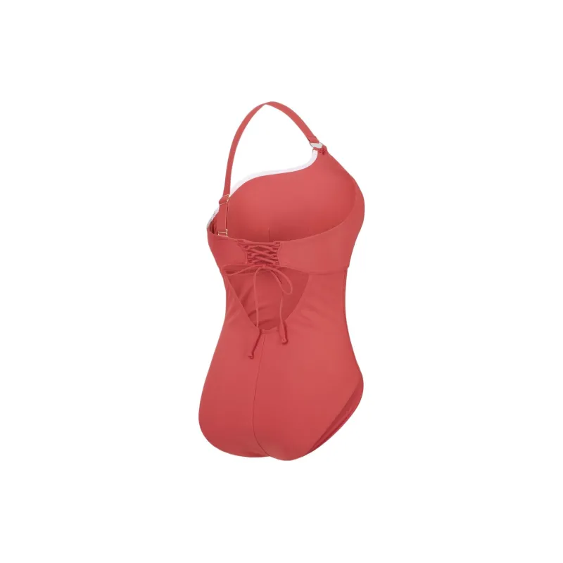 Speedo One-piece Swimsuit Women's Orange-1