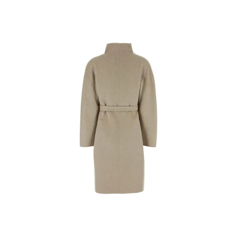 MaxMara Lilia Belted Long Sleeved Coat-1