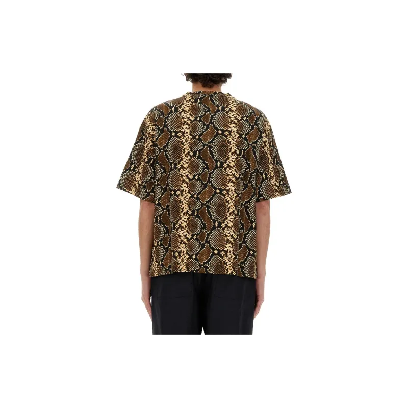 JIL SANDER Python Printed Crewneck T Shirt-1