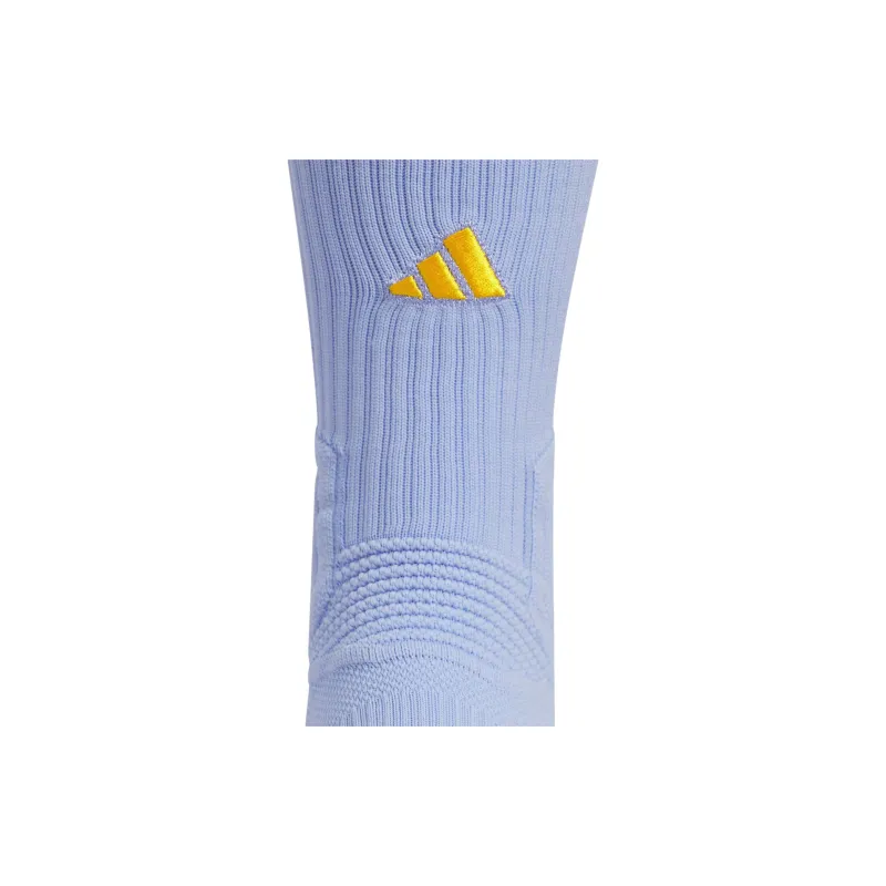 Adidas BASKETBALL CREW SELECT SOCKS Basketball Socks Unisex 1 Pack Blue/Dark Yellow-2