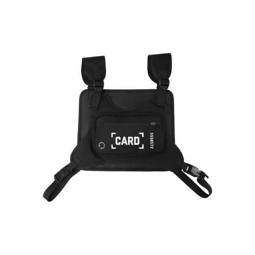 Yalu Nylon Sling Bag Regular Unisex Black/Gray