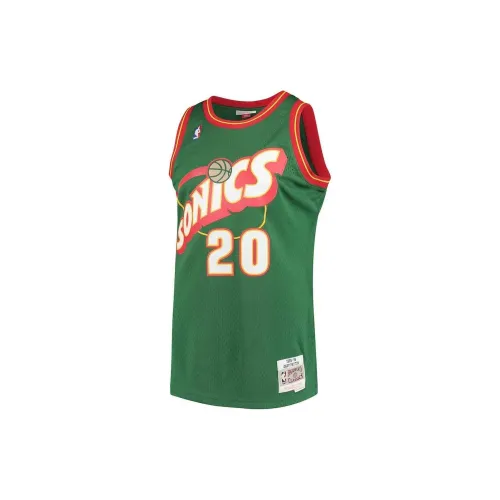 Mitchell Ness X NBA Basketball Jerseys Men Green